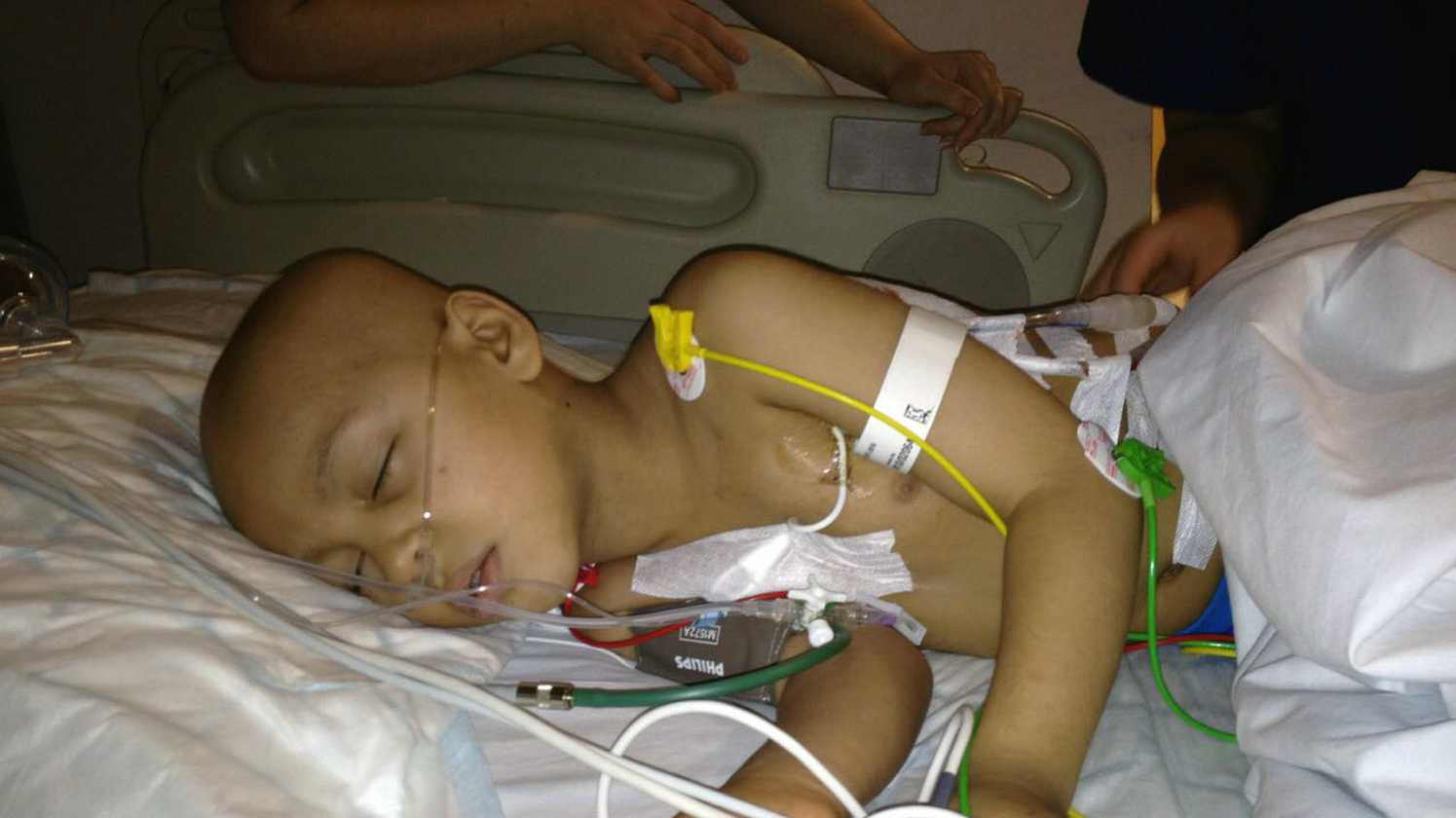 Idris poorly in hospital