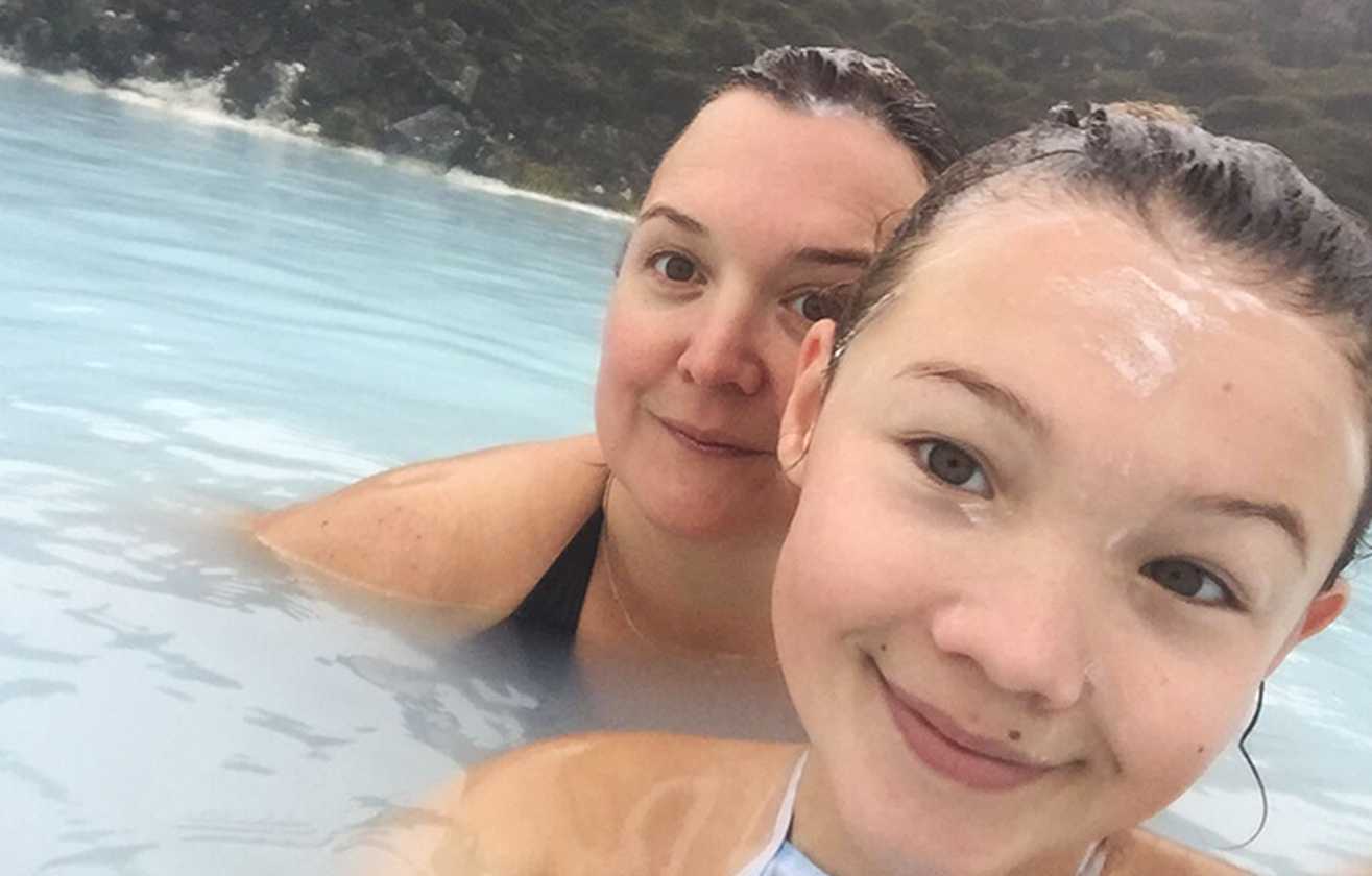 Carys and her mum